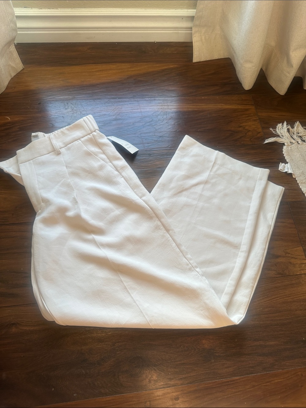 White Dress Pants - Classic Tailored Style